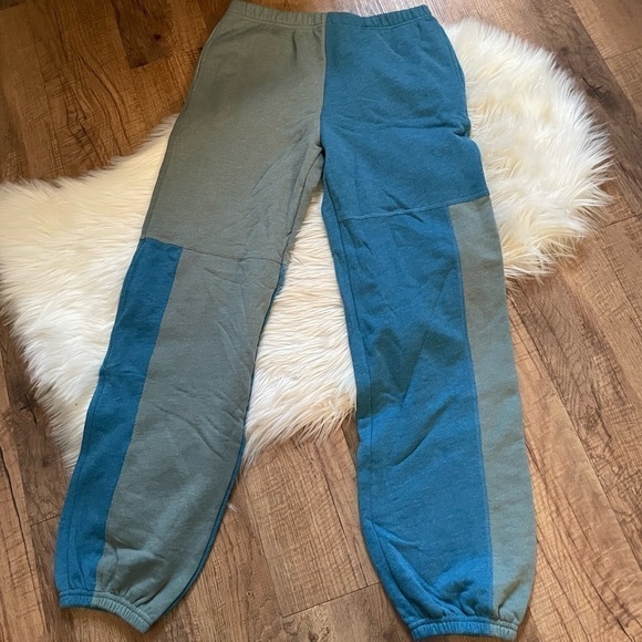 FREE PEOPLE Colorblock Sweatpants - Picture 2 of 3